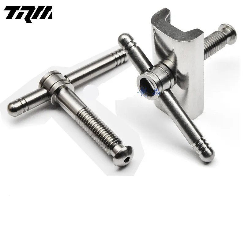 folding bike hinge clamp titanium C buckle for brompton Bike hinge clip titanium wrench ultralight