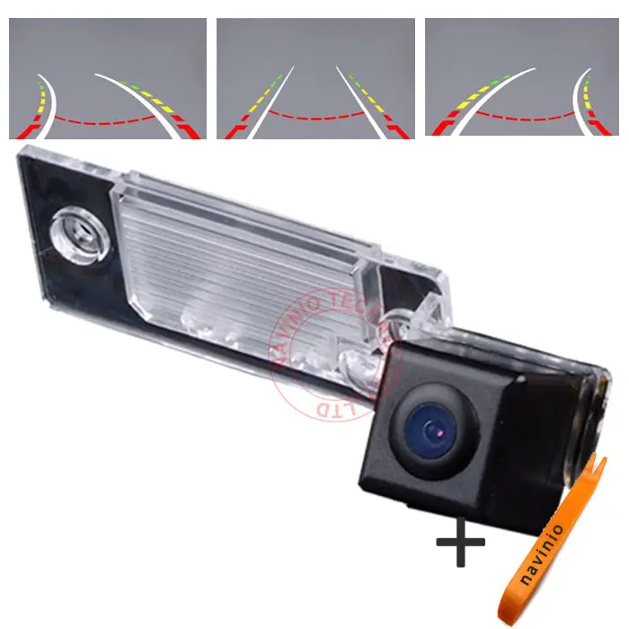 

CCD car track camera reversing trajectory Rearview back reverse parking for VW volkswagen Tiguan waterproof NTSC PAL( Optional)