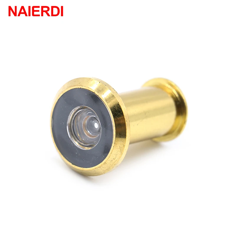 NAIERDI – visionneuse de porte grand Angle 200 degrés, judas de sécurité pour porte cachée, lentille en verre réglable pour meubles, outils de