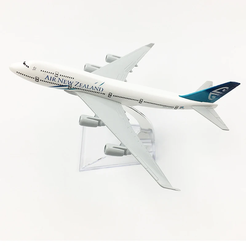 Flugzeug Modell 16cm Air New Zealand Boeing 747 Flugzeug Modell Flugzeug Modell 1:400 Diecast Metall Flugzeuge Flugzeug Spielzeug Geschenk