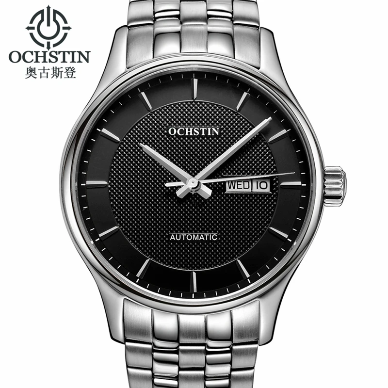 2016 Limited Ochstin Mechanische Horloge Mannen Datum Dag Horloge Man Horloges Luxe Mode Casual vrouwen Pols Relogio Masculino