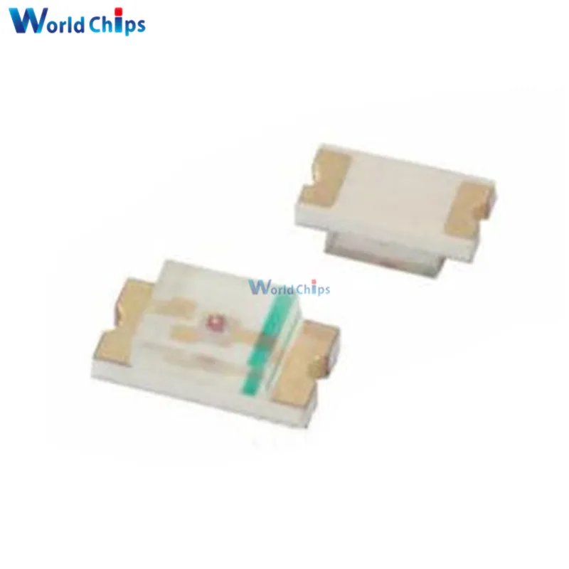 100Pcs Gelb 0603 SMD SMT Super Helle LED