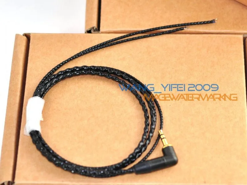 Upgrade Earphone HiFi Cable For Shure E500 SE530 E 500 SE 530 OCC Purity Reached 6N Headphone Wire