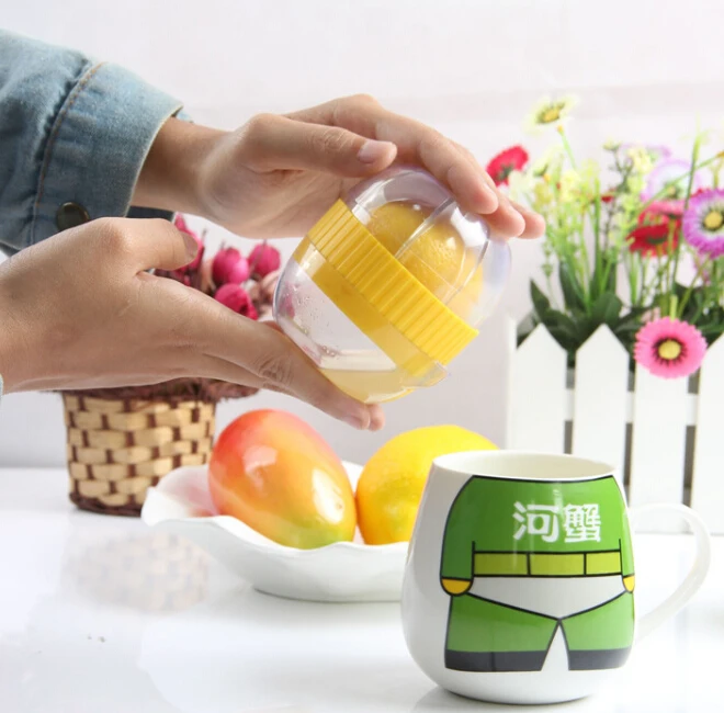 Free Shipping New Squeezer Lemon Manual Citrus Fruit Juice Kitchen Lime Mini Fruit Lemon Press Squeezers ss1294