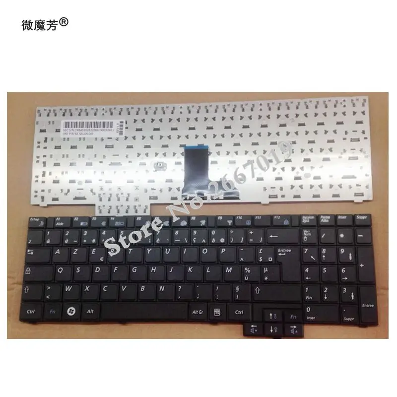 French Keyboard for Samsung R620 R528 R530 R540 NP-R620 R525 NP-R525 R517 R523 RV508 FR Black laptop keyboard