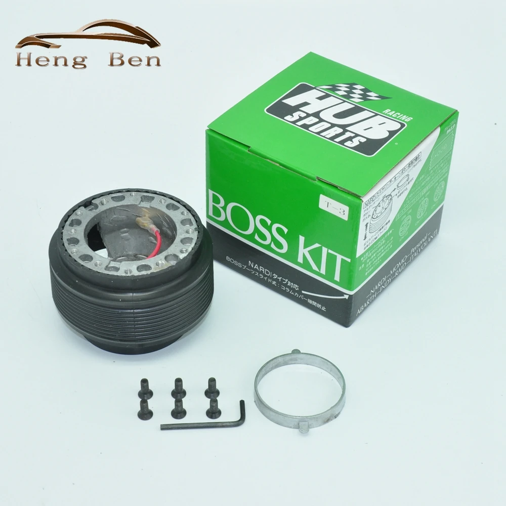 T-3 Universal Racing Steering Wheel Hub Adapter Boss Kit for HUB-T-3