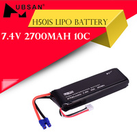 Original 7.4V 2700mAh 10C lipo battery RC drone battery H501S-14 for Hubsan H501S H501C H501S Pro RC Quadcopter