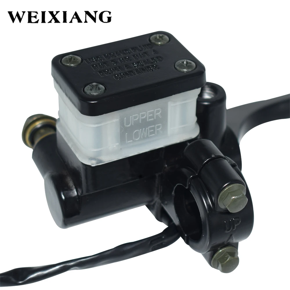 22mmCable Hydraulic Brake Clutch Master Cylinder Reservoir Levers Universal Motorcycle ATV Motorbike Handle For Honda For Yamaha