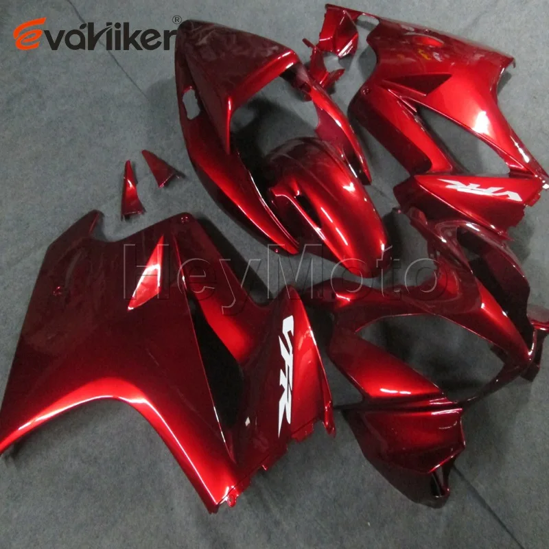 ABS motorcycle fairing for VFR 800 2002 2003 2004 2005 2006 2007 2008 2009 2010 2011 2012 red