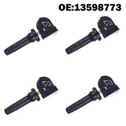 4 PCS Car TPMS Tire Pressure Monitoring Sensor 13598773 for Opel Mokka Bolt  Karl Viva Cadillac CT6 XT5 Buick LaCrosse