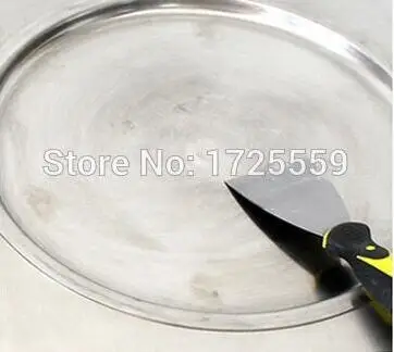 Machine à Rouler la Crème Glacée Frite, 45cm, avec 6 Barils de Refroidissement