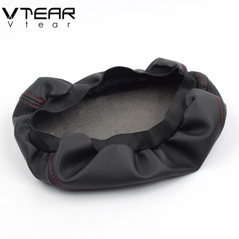 Vtear For Skoda Kodiaq armrest cover interior PU leather car-styling accessories center console arm rest box decoration 2021