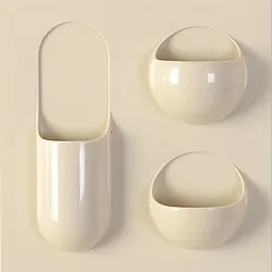 1PC Self-adhesive kitchen storage box organizer toilet bathroom storage rack wall shelf OK 0209