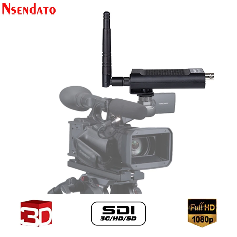 Measy Air SDI 4 2.4G/5.8G 1080P 3D 100M كاميرا صوت لاسلكية ، جهاز إرسال مباشر ، محول تمديد لجهاز HDTV
