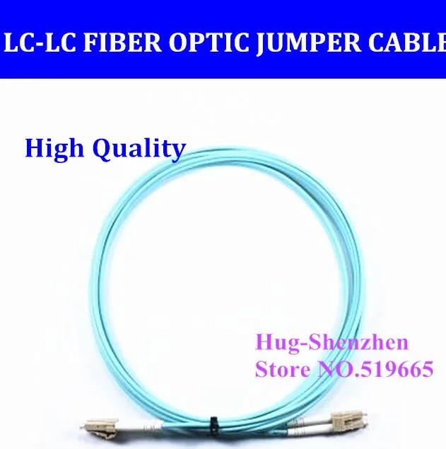 

Оптовые LC-LC двухшпиндельный 10 гигабитный 50/125 многомодовый волоконно-оптический кабель OM3 AQUA 10 GB, Соединительный шнур перемычки