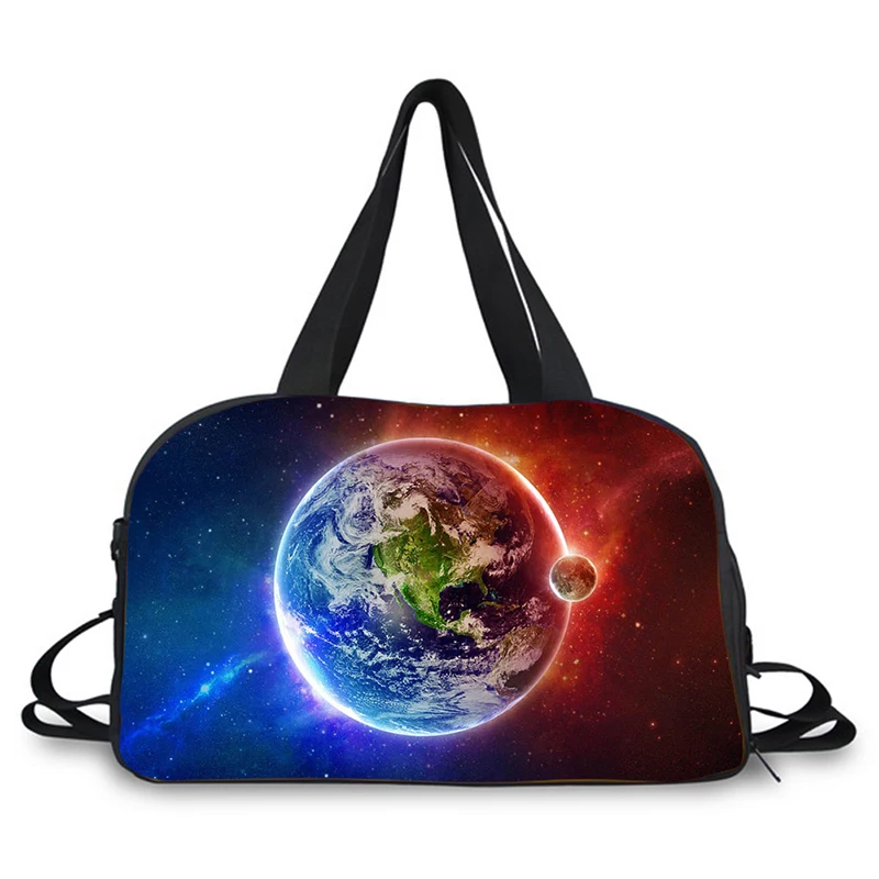 

earth design travel bag large weekend gym bag carrying sport with shoes compartment duffle bag dance bags for outdoor activity