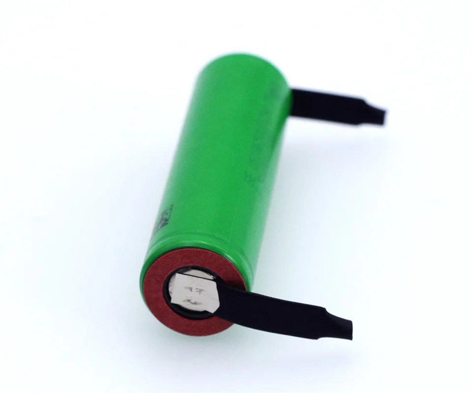 Varicore vtc5a 2600mah 18650 bateria de lítio 30a descarga para us18650vtc5 baterias + folhas de níquel diy
