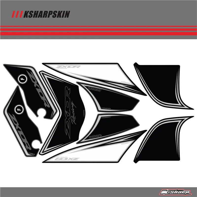 Rear Fairing Number Board KSHARPSKIN 3D Gel Protector for KAWASAKI ZX10R 2010