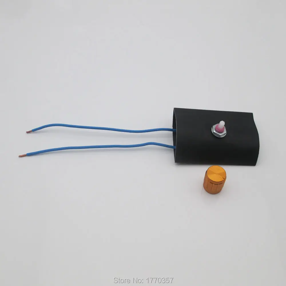 2PCS  AC 250V Manual Knob IncandescentLlamp Table Lamp In Line 0 - 300W Dimmer Switch Home Use Adjustable Controller Knob Switch