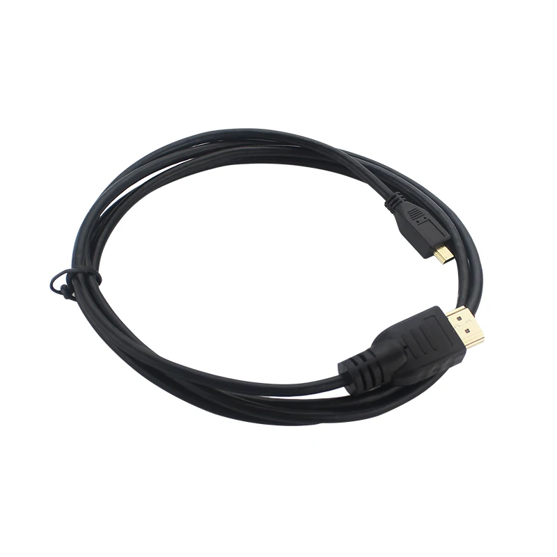 1.5M Micro HDMI-compatible Cable Male to Male  Adapter Cord for Raspberry Pi 5 / 4 Model B Orange Pi Zero 3/2