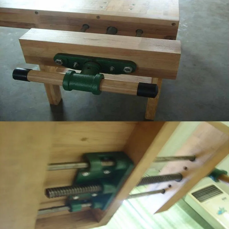 Woodworking Vise Desk Clamp Woodworking Clamp Bed Metal Vise Clip Fixed Repair Vice Tool The Guide Rods With Handmade Diy
