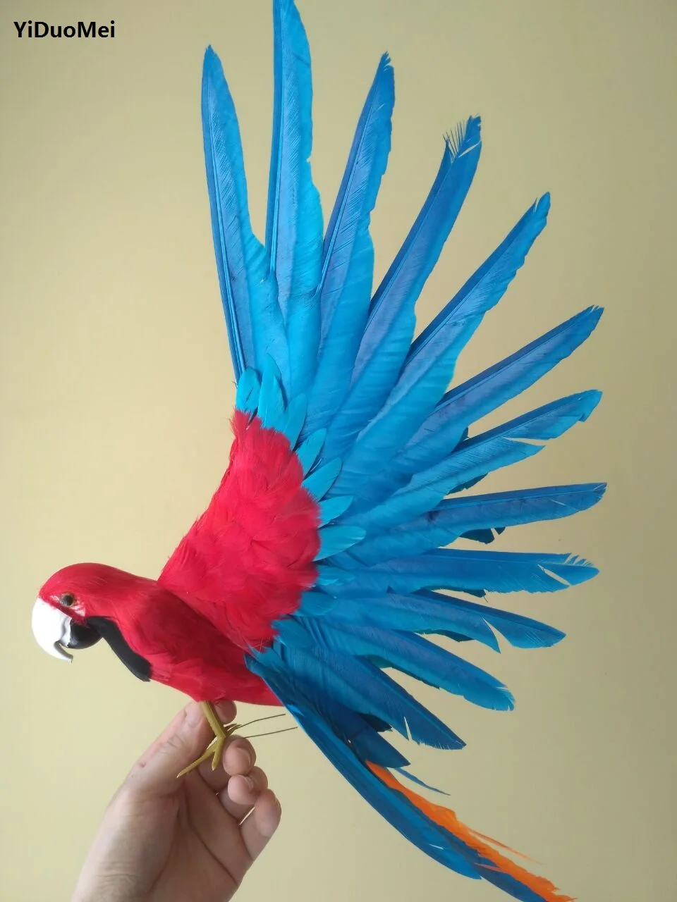 about 35x50cm beautiful feathers parrot bird model spreading wings parrot handicraft,prop,home garden decoration gift p2800