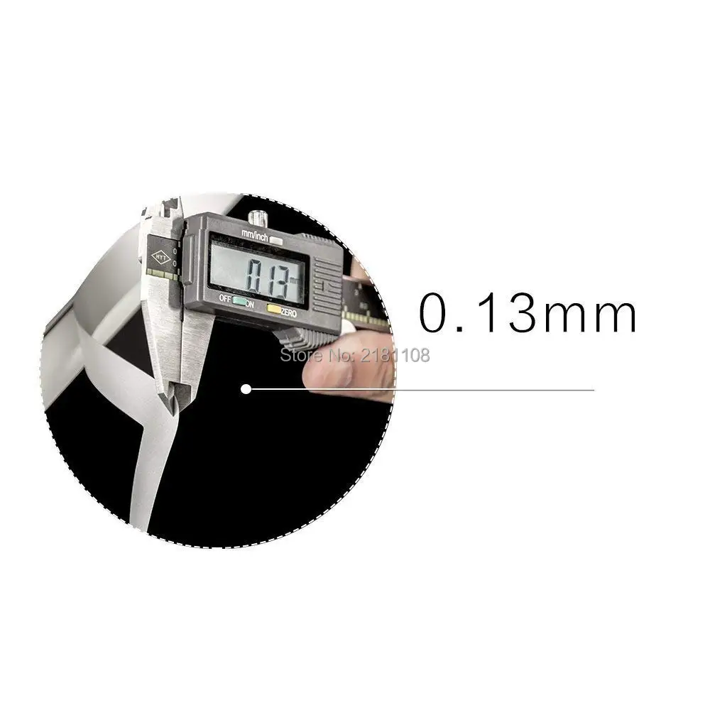 Bubble Free LCD Screen Protector With Silver Frame For Apple Macbook Air 13.3\