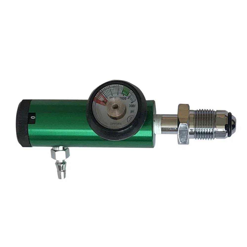 0-4lpm Pediatric Bullnose Oxygen Tank Regulator for UK, AU, NZ, ZA, IN