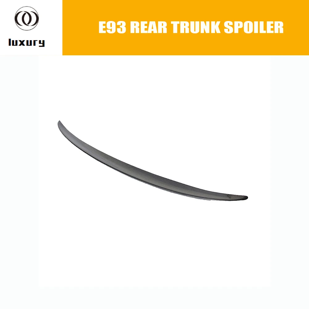 

E93 Carbon Fiber Rear Trunk Boot Lip Wing Spoiler for BMW E93 320 325 328 330 335 M3 2005 2006 2007 2008 2009 2010 2011