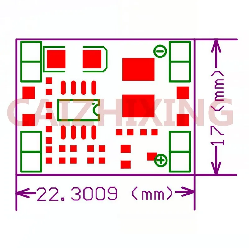 5PCS Ultra-Small Size DC-DC Step Down Power Supply Module 3A Adjustable Buck Converter for Arduino Replace LM2596