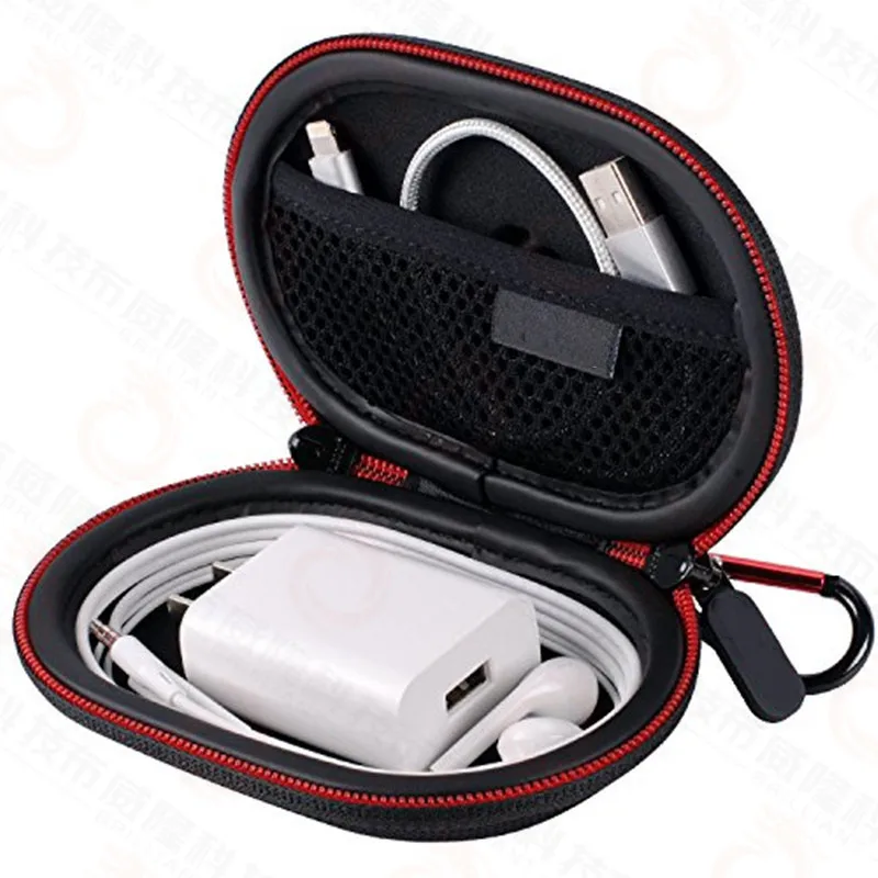 

Portable Hard Earphone Protection Storage Case Waterproof Wear-resistant Anti-pressure S for Samsung Millet Huawei Headset Bag