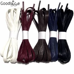 Cordones encerados de algodón con revestimiento de cera para zapatos, 80cm, 90cm, 100cm, 120cm, 140cm, 7mm, Unisex