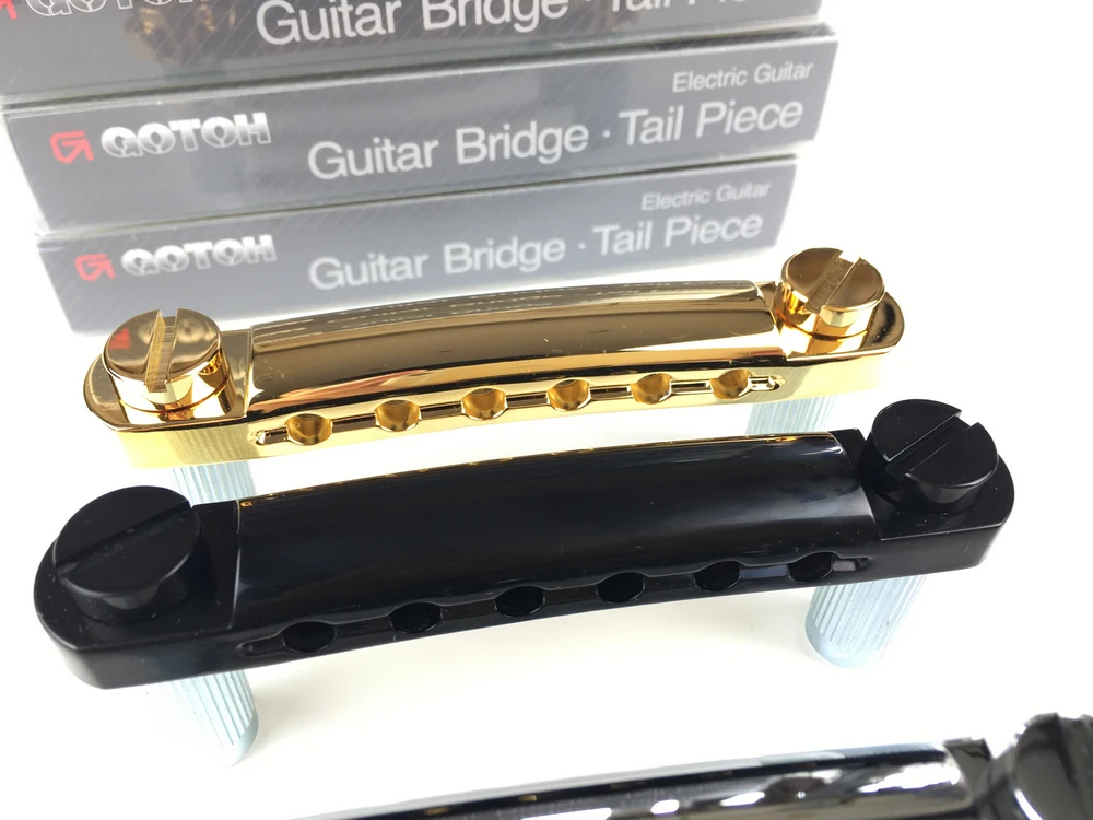 Original GOTOH GE101Z Tune-O-Matic Style Electric Guitar Bridge Tailpiece For LP SG DOT Custom MADE IN JAPAN