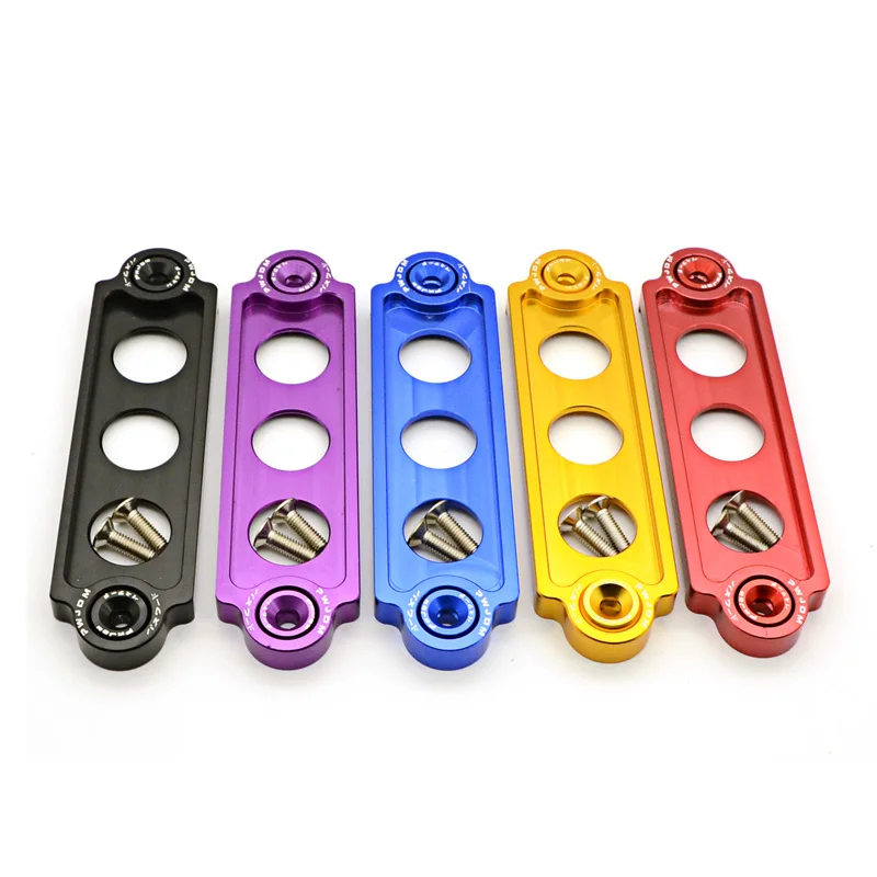 Car Racing Battery Tie Down Hold Bracket Lock Anodized for JDM Honda Civic/CRX 88-00 Car Accessory