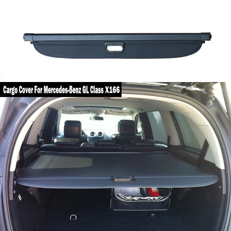 

Rear Cargo Cover For Mercedes-Benz GL Class X166 GL350 GL400 GL450 GL500 2013-2018 privacy Trunk Screen Security Shield shade