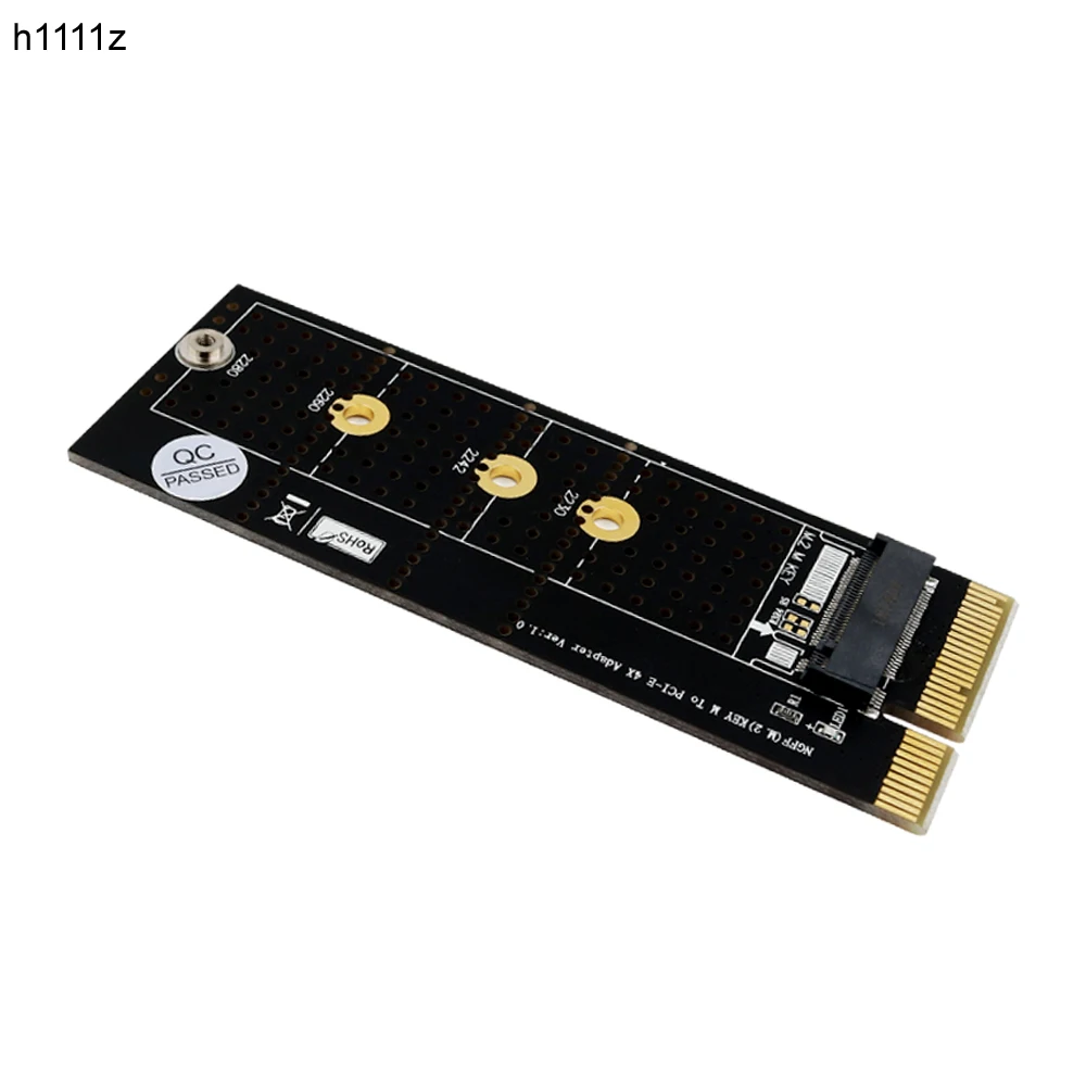 

H1111Z Add On Cards PCIE to M2 Adapter M.2 SSD PCIE Adapter M2 SSD Adapter NVME PCI Express X4 Raiser M Key for 2230-2280 M2 SSD