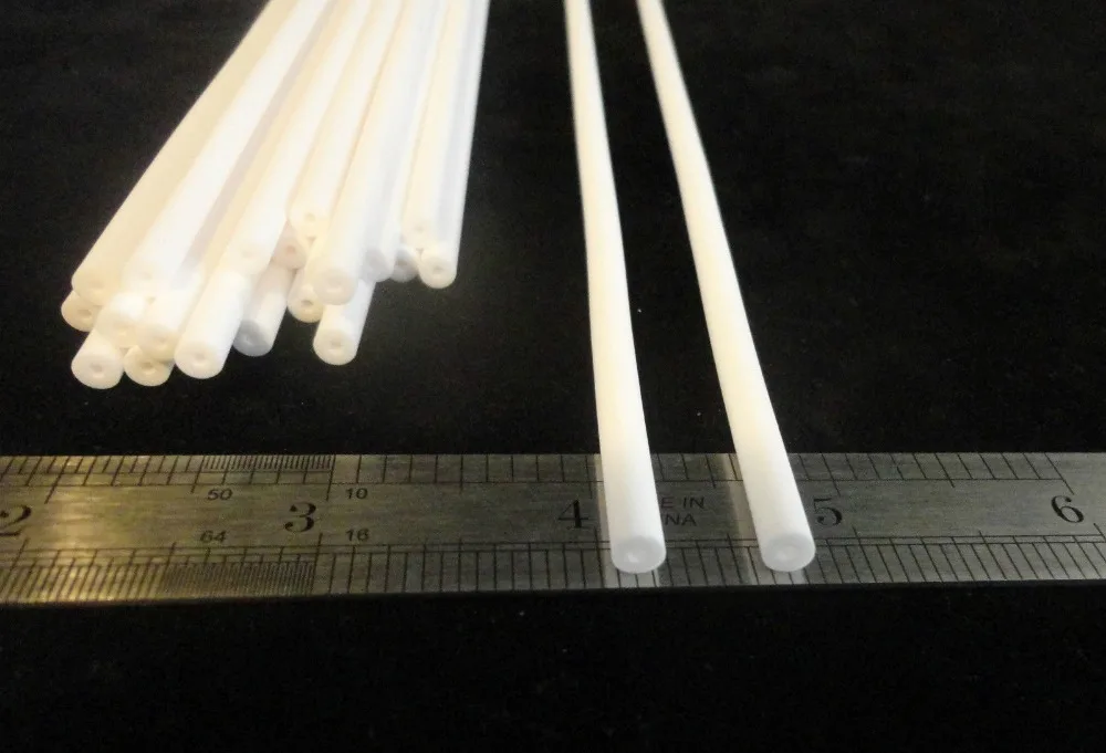 

Alumina ceramic tube / OD*ID*Length=1.0*0.6mm*100mm / single bore insulators / good thermostability / insulation