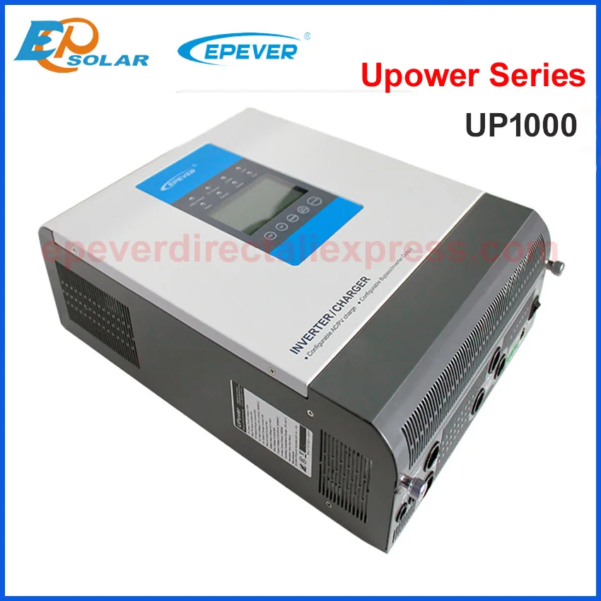 Pure Sine Wave Inverter built in MPPT Solar charger controller UP1000-M3322 24V UP1000-M3212 12V optional EPEVER Products