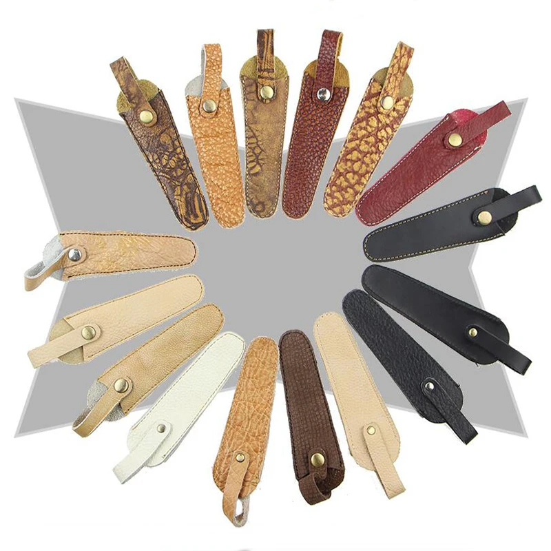 10 pcs professional hot hair scissors sheath leather case barber packet scissor cover shears Holster hairdressing scissors bag