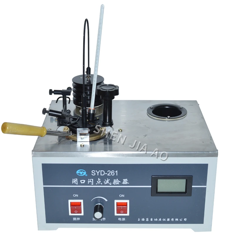 1PC SYD-261 Pensky Martens Petroleum Closed Cup Flash Point Tester Closed Flash Point Tester Machine 220V