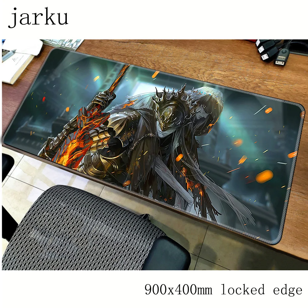 dark souls mouse pad gamer 900x400mm notbook mouse mat large gaming mousepad large hot sales pad mouse PC desk padmouse