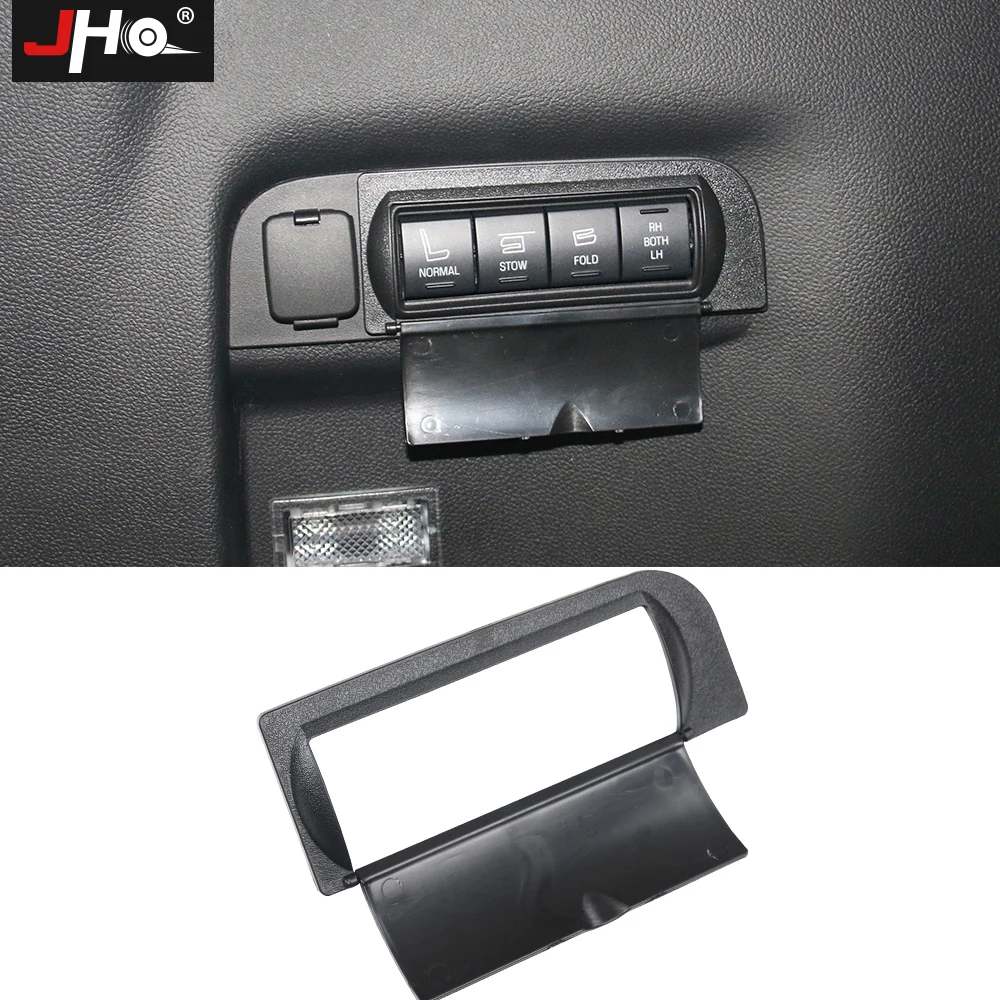 JHO ABS Protective Cap Cover for Rear Trunk Button For Ford Explorer 2011-2019 2012 2013 2014 2015 2016 2017 18 Car Accessories