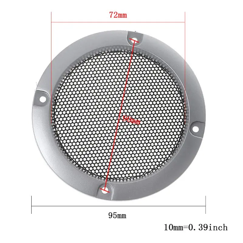 2PCS Speaker Grills 3\