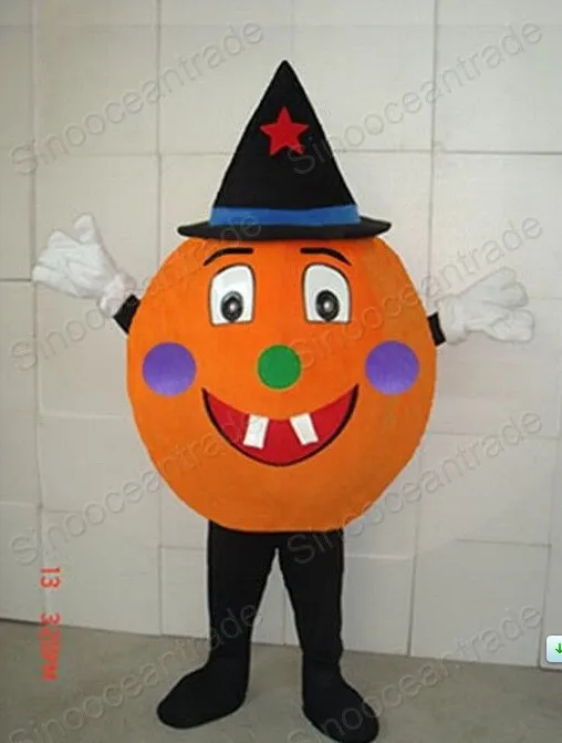 

MR. PUMPKIN Mascot Costume Cartoon Character Costumes mascot costume Fancy Dress Party Suit