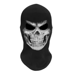 SzBlaZe Brand  CS Player Reaper Print Cotton Balaclava Mask Halloween Ghost Stocking mask War Game Cosplay Skullies Beanies