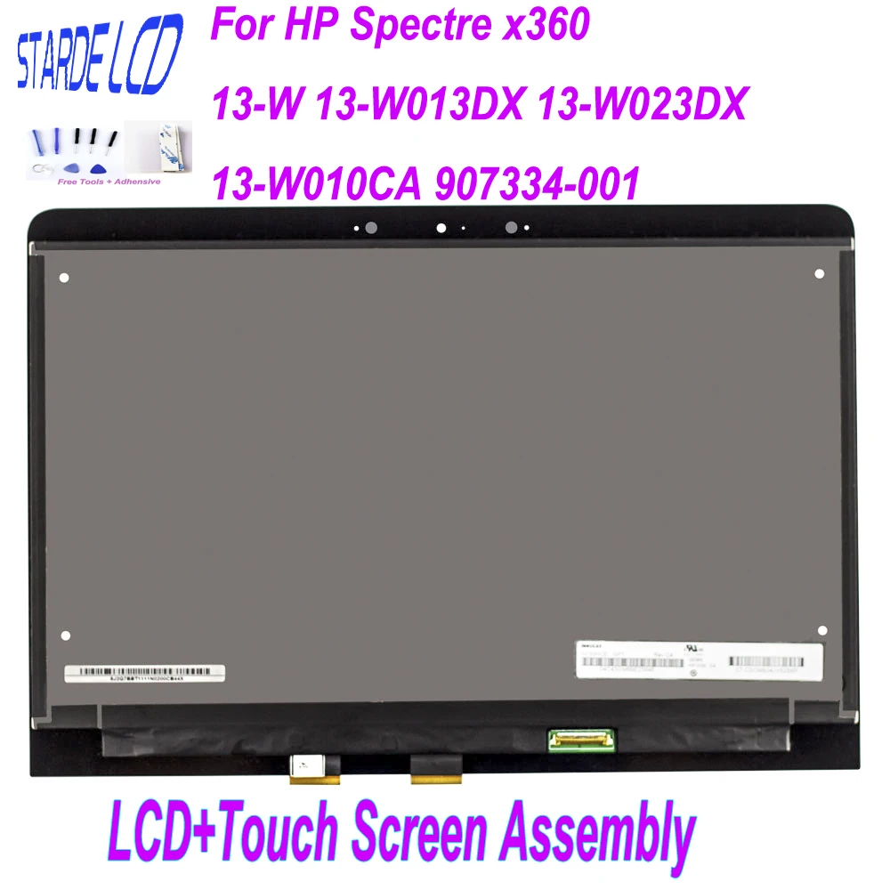 AAA+ 13.3'' For HP Spectre x360 13-W 13-W013DX 13-W023DX 13-W010CA 907334-001 LCD Display Touch Screen Digitizer Assembly