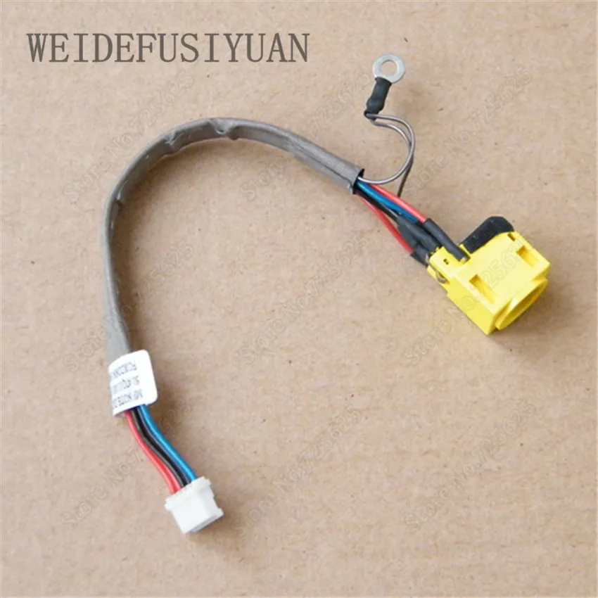 10pieces/lot DC Power Jack Socket Connector Wire Harness for Lenovo IBM Thinkpad X200 X201 X201I X201S X200S