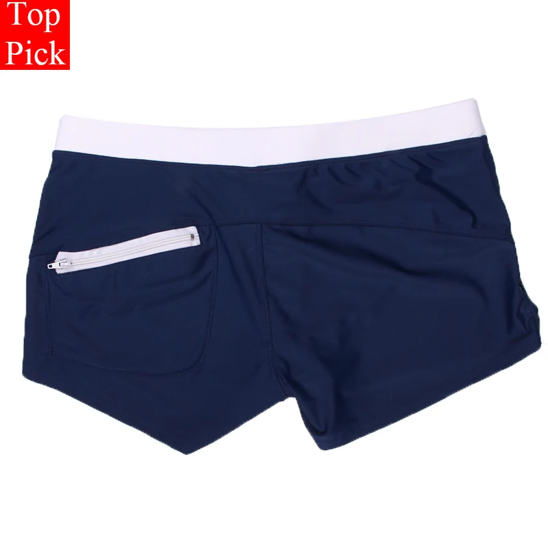 TOPPICK New Swimwear men swimsuit Sexy swimming trunks sunga hot mens swim briefs Beach Shorts mayo sungas de praia homens