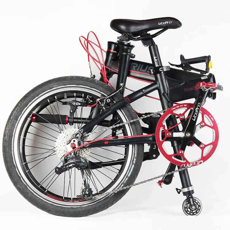 Folding Bike Easy Wheel Auxiliary Push Wheel Suitable for dahon and Mainstream Folding Bicycle Easywheel