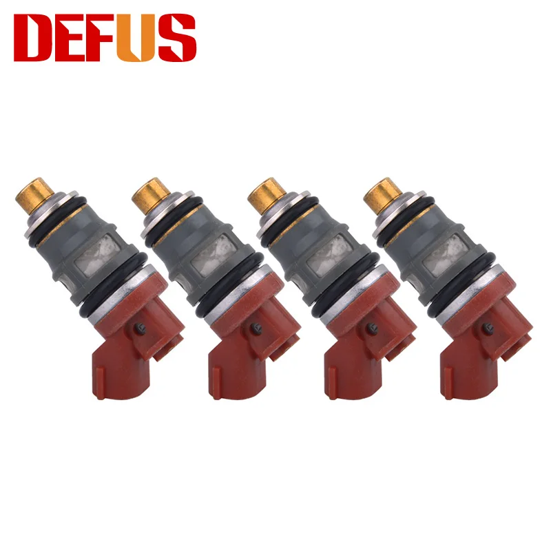 

DEFUS 4pcs Fuel Injector High Performance 23250-76020/23209-79055 For Previa 2.4L Fuel Injector 23250-76020/23209-79055